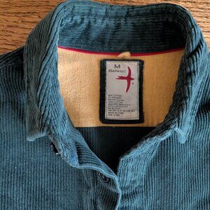 Relwen Corduroy Workshirt - Dark Forest M
